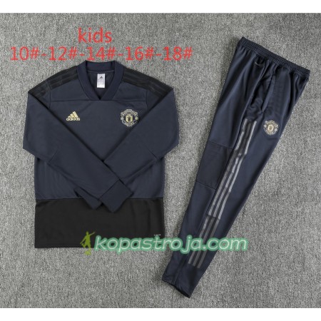 Manchester United Barn Tränings Sweatshirtställ 2018/19